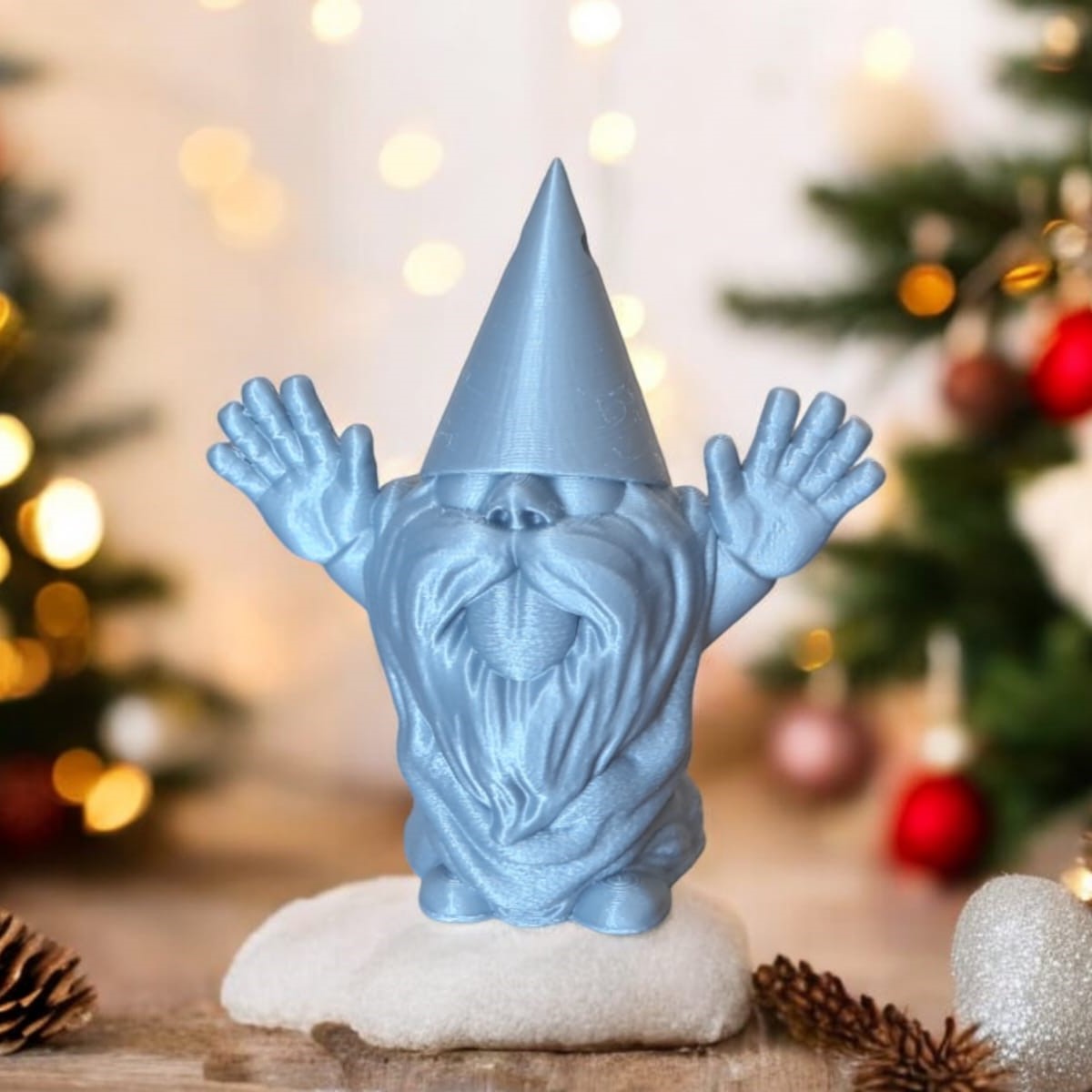 Gnome Open Hands and Hole